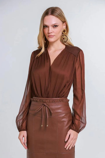 CHARTH - Body Lara Hera Marrom